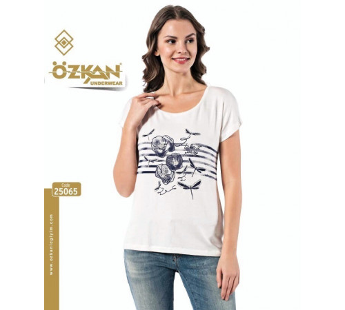 Женская футболка Ozkan 25065