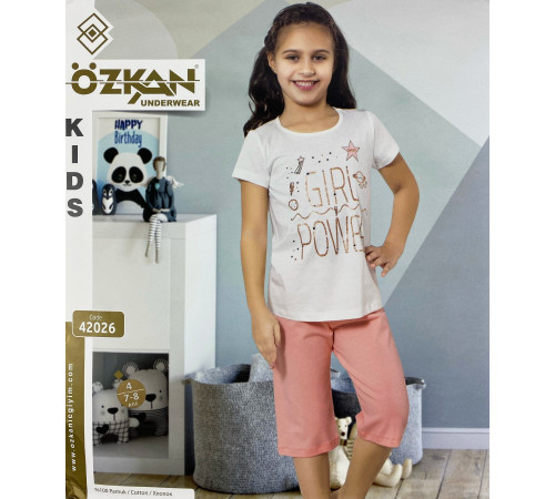 Футболка + бриджи для девочек Ozkan 42026