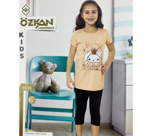 Футболка + лосины для девочек Ozkan 42120