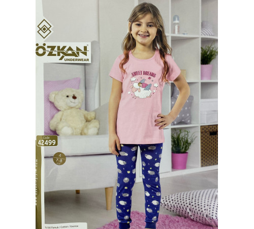 Футболка + легинсы для девочек Ozkan 42499