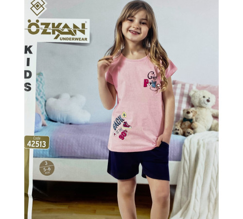 Футболка + шорты для девочек Ozkan 42513