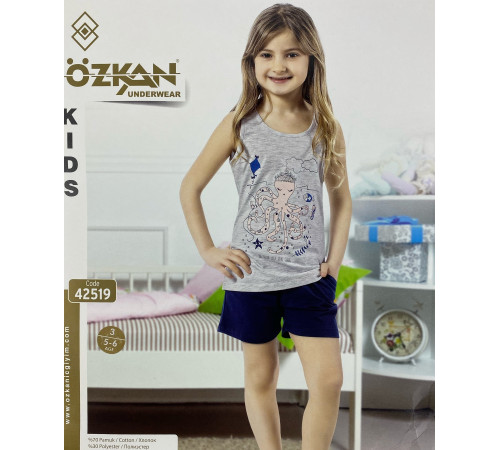 Майка + шорты для девочек Ozkan 42519